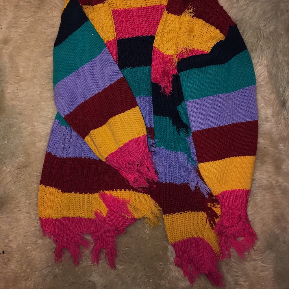 Color Block Cardigan - Picture 3 of 5